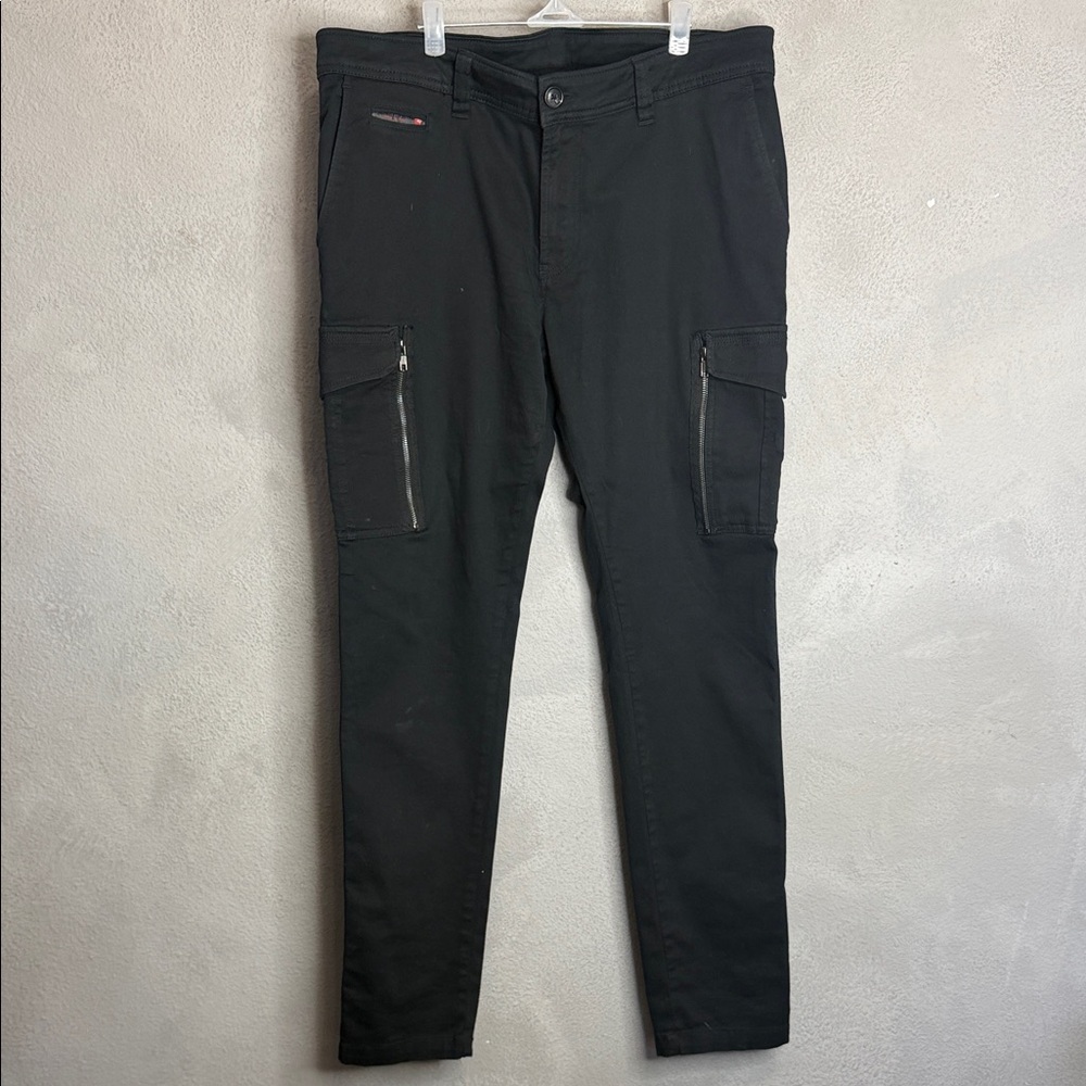 Diesel Industry Men's Dark Cargo Pants